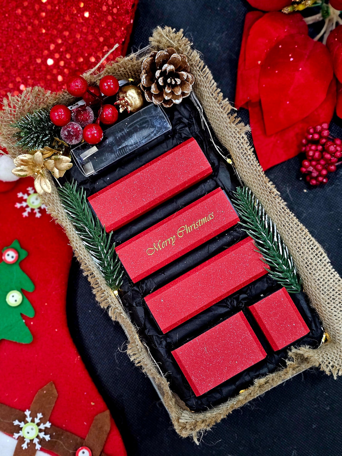 Christmas Gift Modular Lipstick Mobile PowerBank