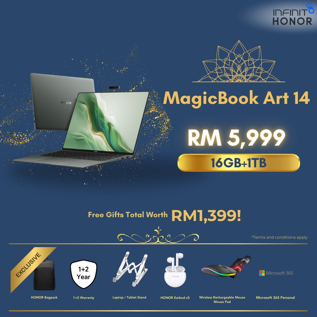 Honor MagicBook Art 14